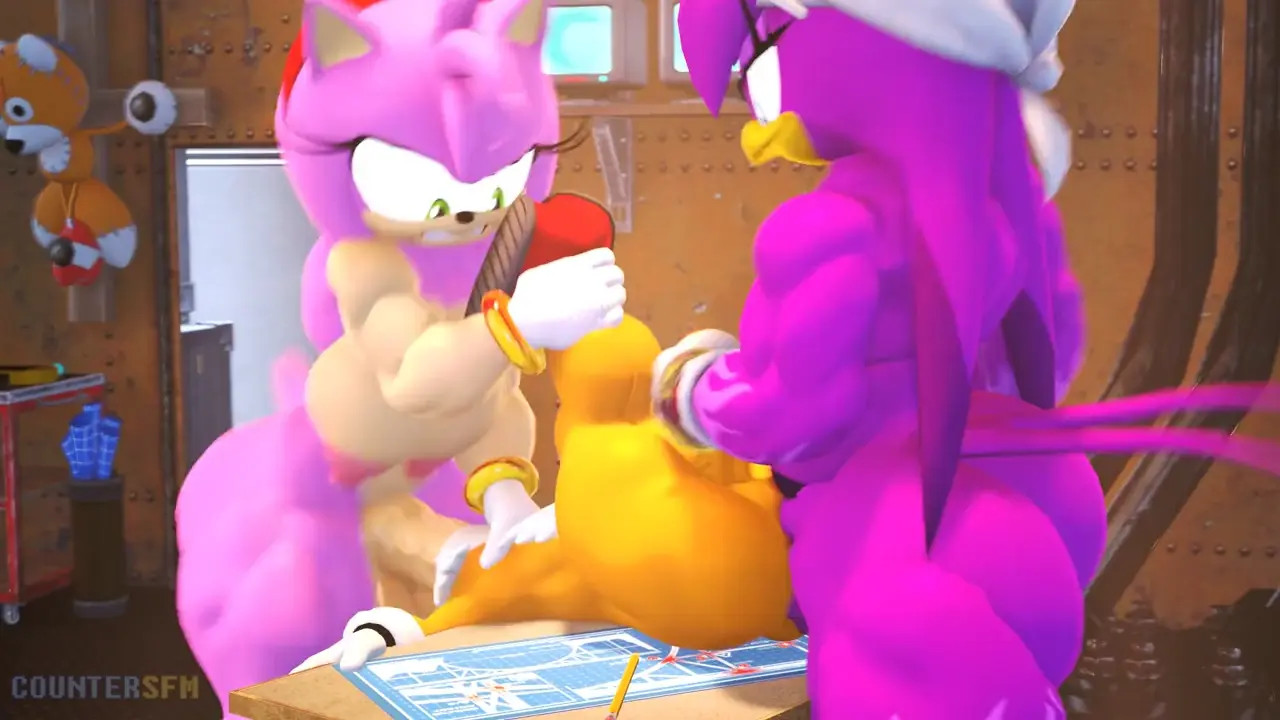 Tails Smashed by Amy and Wave