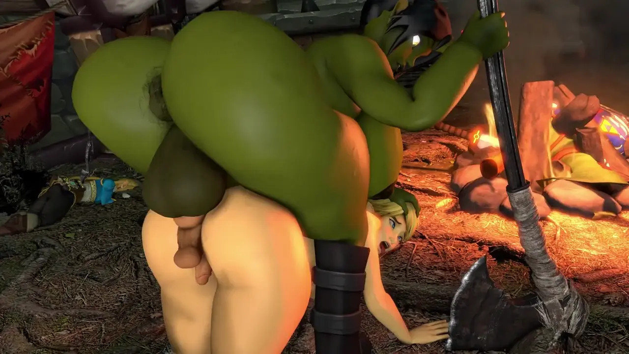 Link Fucked Silly by Futa Orc