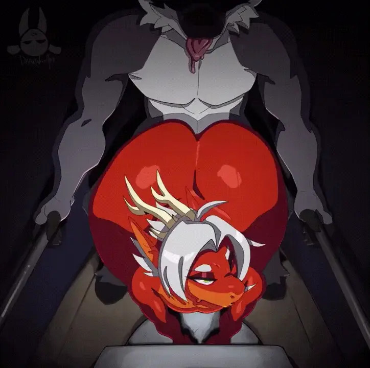 Dragon Femboy Backshots