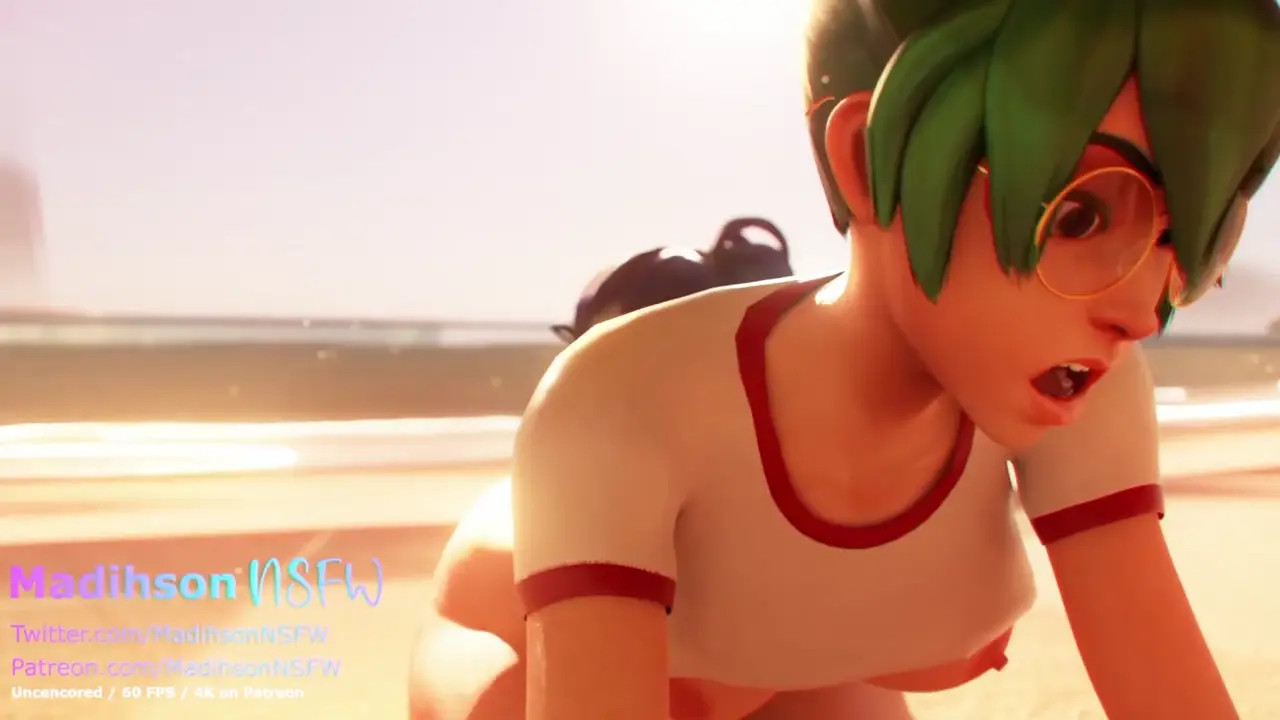 Widow & Kiriko beach fun