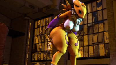 Rorys and Renamon battle of the ass