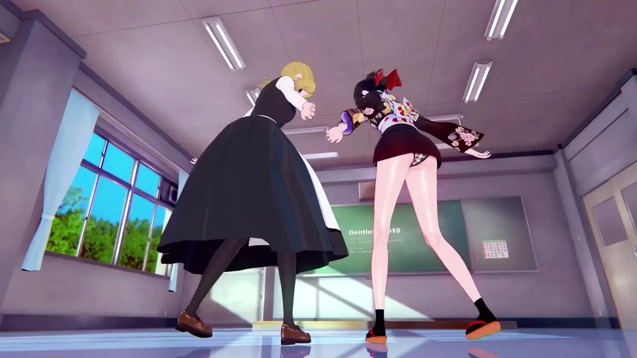 [KKS/MMD] [WiggleWiggle] Kaguya Shinomiya  Ai Hayasaka [Kaguya-sama: Love is War]