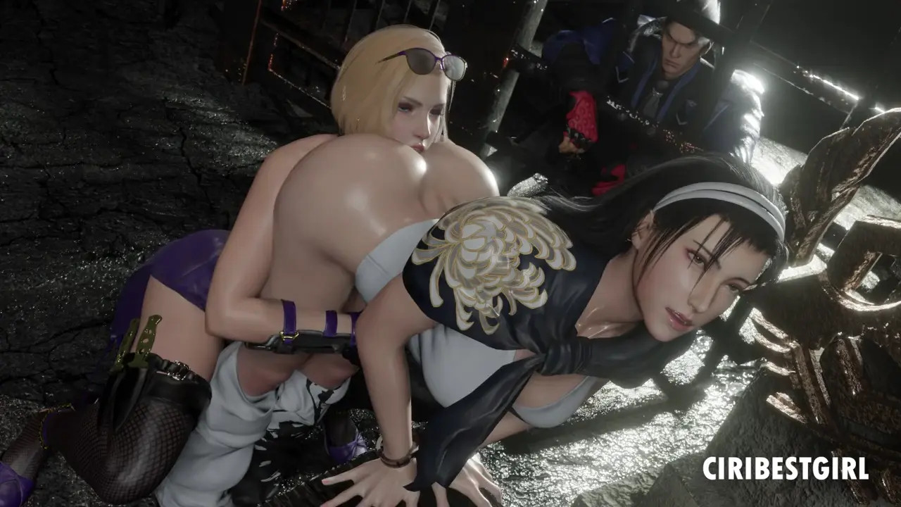 Nina Tongue Fucks Jun's Ass (Tekken 8)
