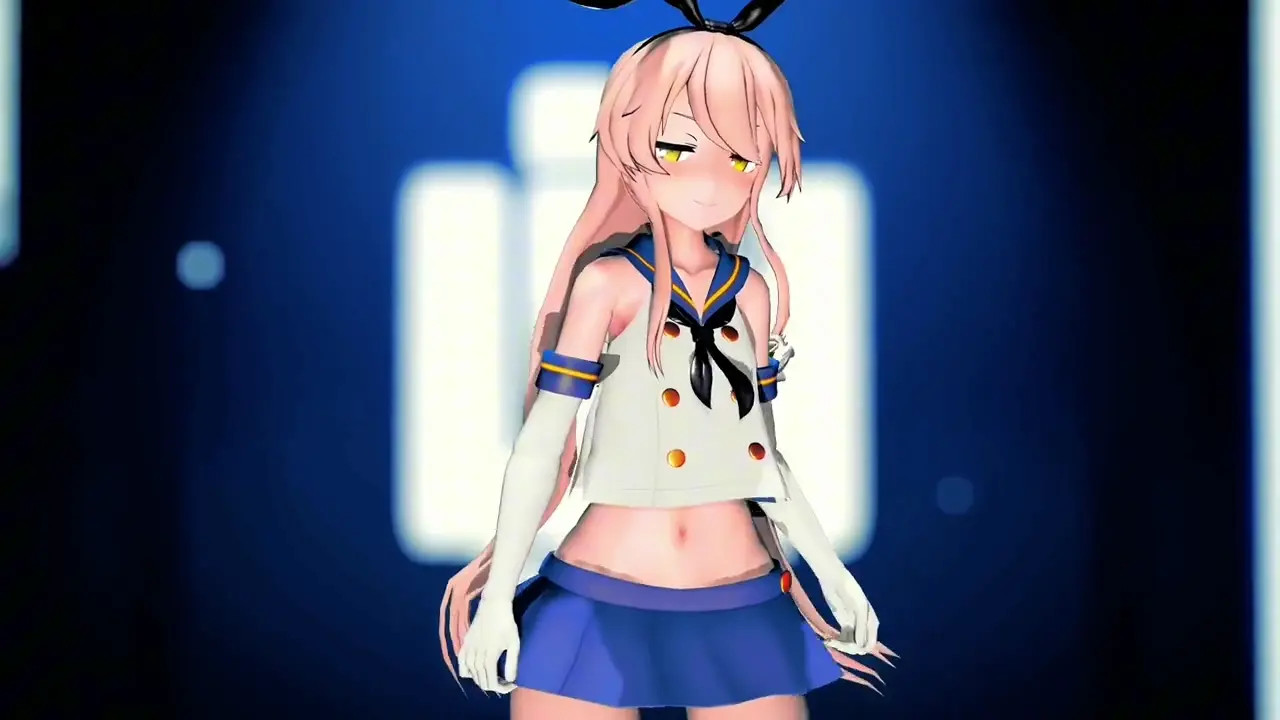 Shimakaze - Phony [MMD R18] GenesisMMD