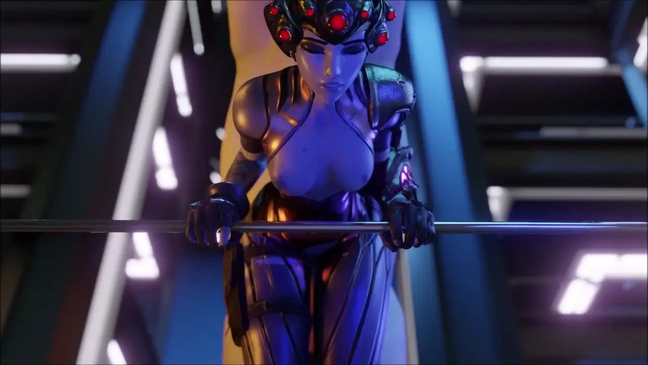Widowmaker railed by Horse [TheBartender]