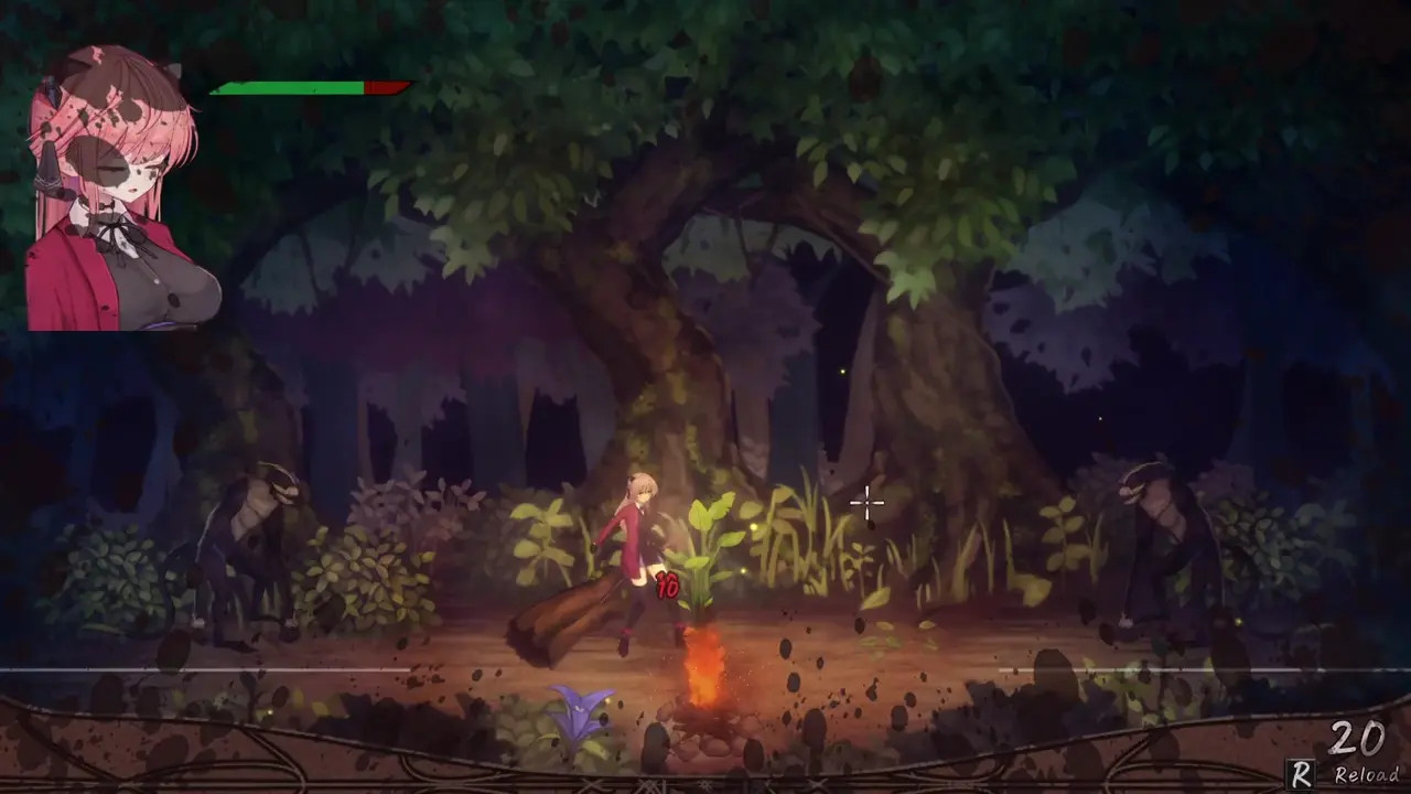 Vivi and the magical island - Vivi attacked by chimpanzees