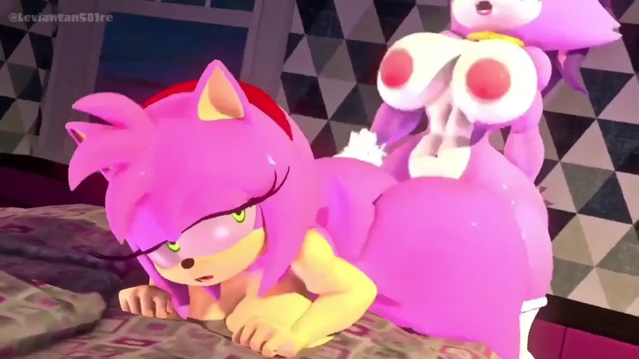 Blaze fucking Amy from behind