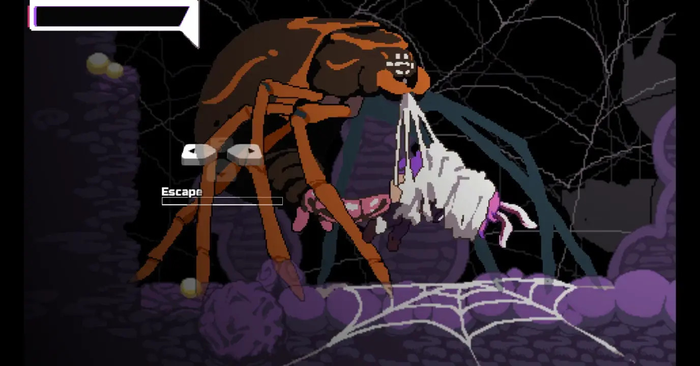 Udonge In Interspecies Cave: Big Spider vs Bunny Girl