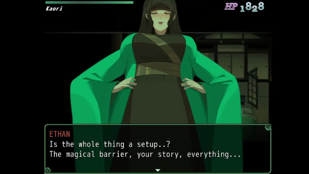 Tower of trample - F7 - Kaori - Ass worship ending