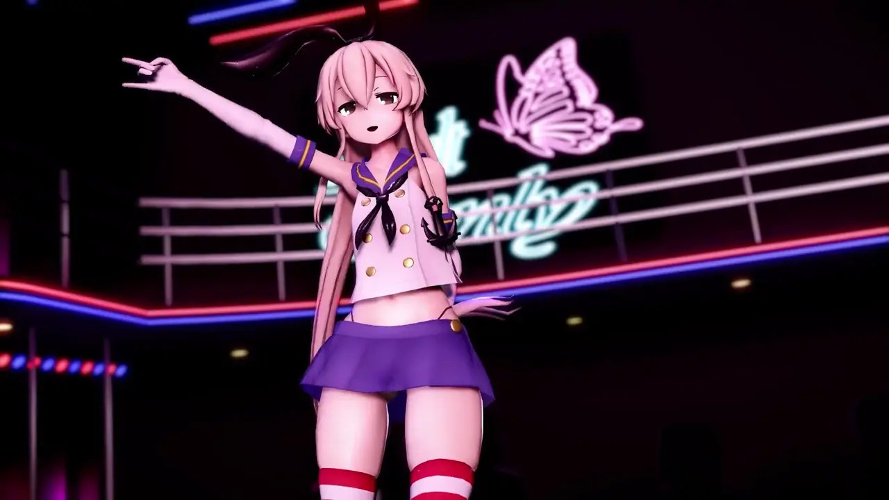Shimakaze - Ecchi Dance [MMD R15] GenesisMMD