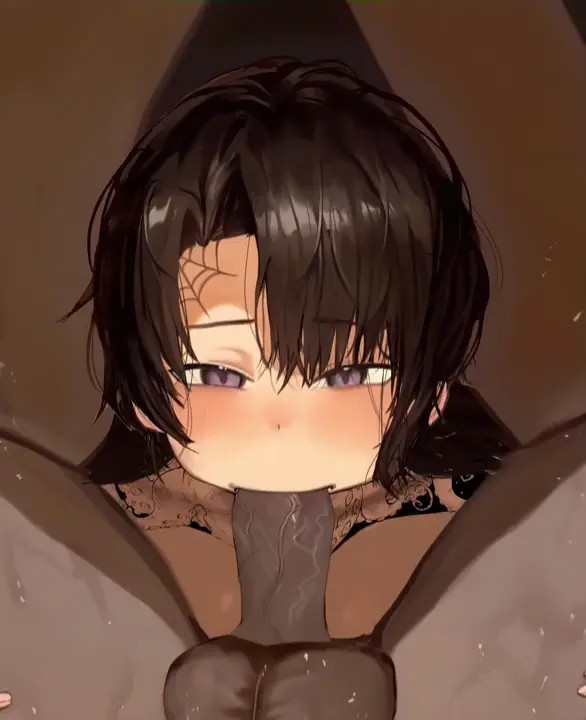 [Moecode] Girl is forced to give blowjob by choking