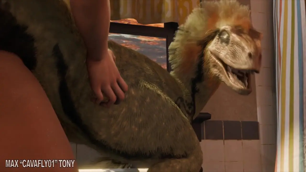 Jane the raptor in : Bathroom Mating