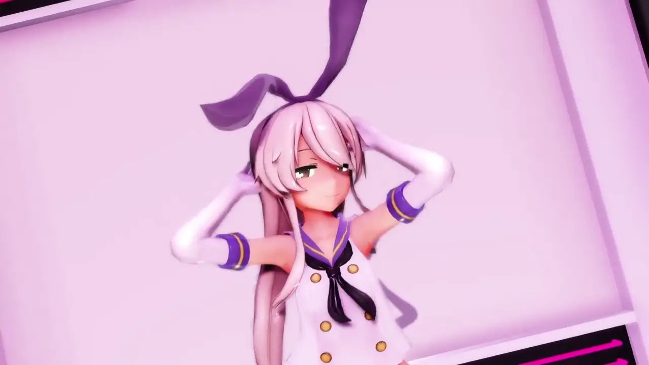 Shimakaze - Pink Cat [MMD R18] GenesisMMD