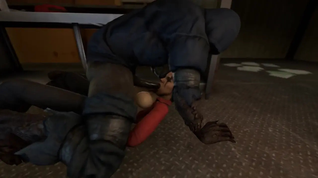 Zoey face fucked by Hunter [Mrtucket]