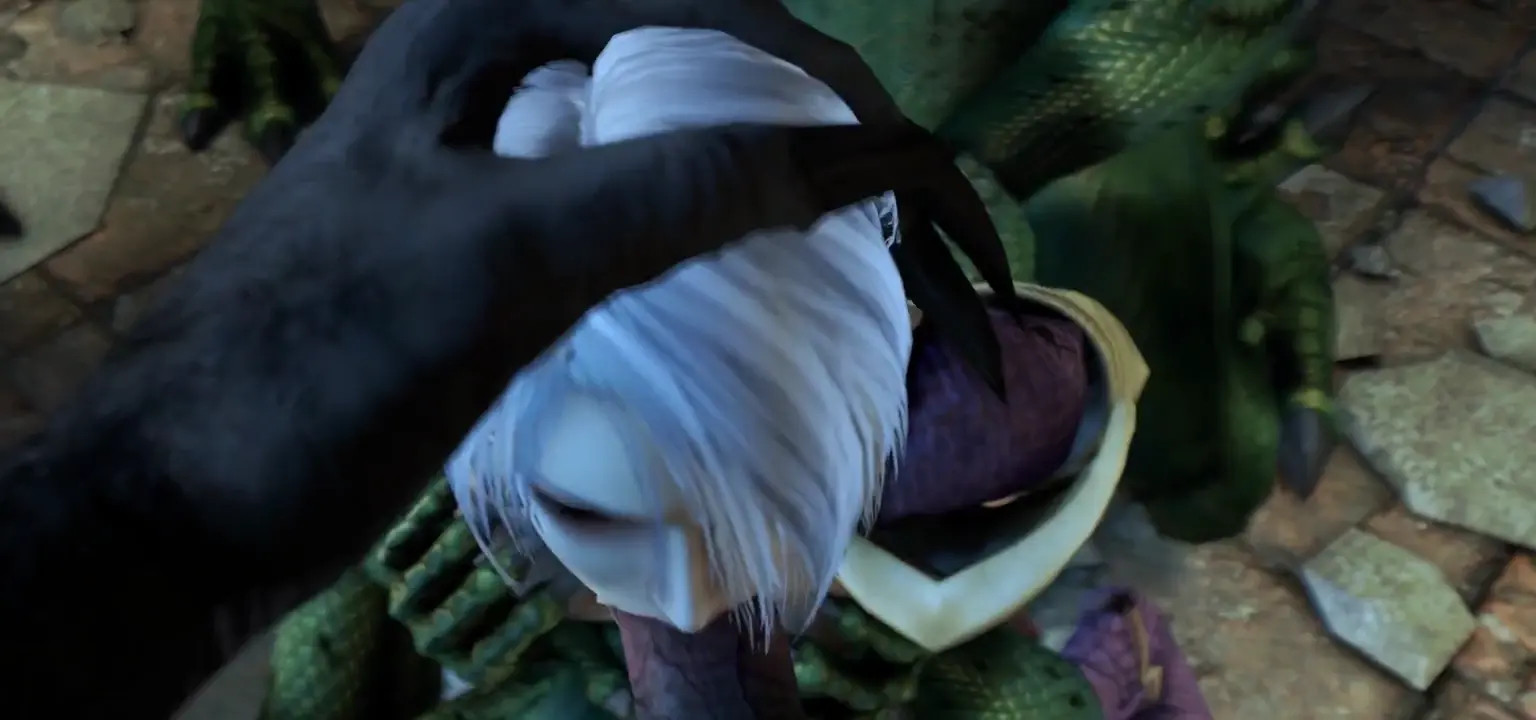 Ivy Valentine gang bang lizardmen