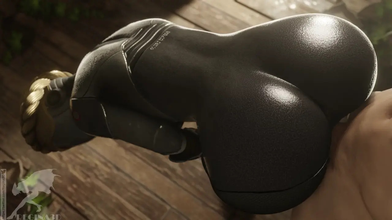 One Robo twin wanted to experiment with some human "interaction." [Regina3D]