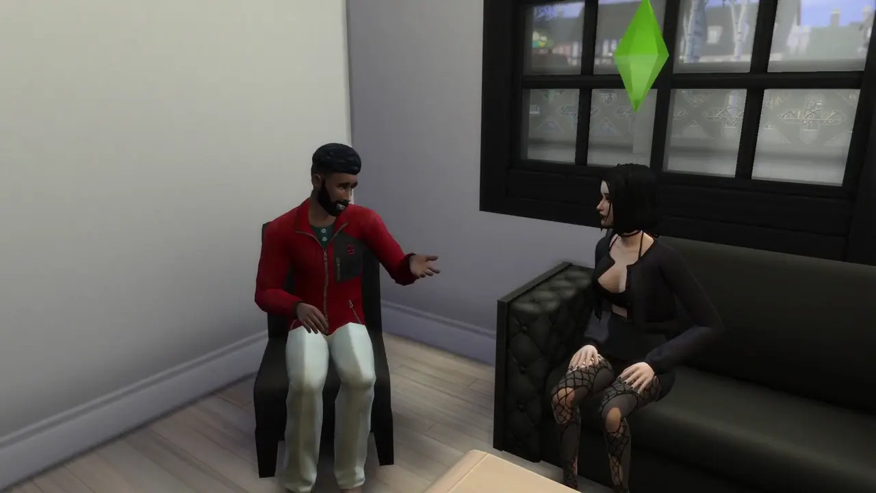 Emo girl having fun with her neighbor