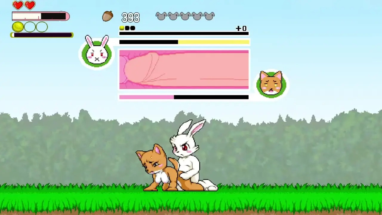 naughty rabbit All character animation  Compilation