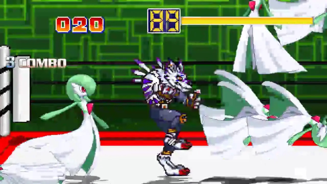 Mugen: Gardevoirs in heat (Strength Training bonus game)