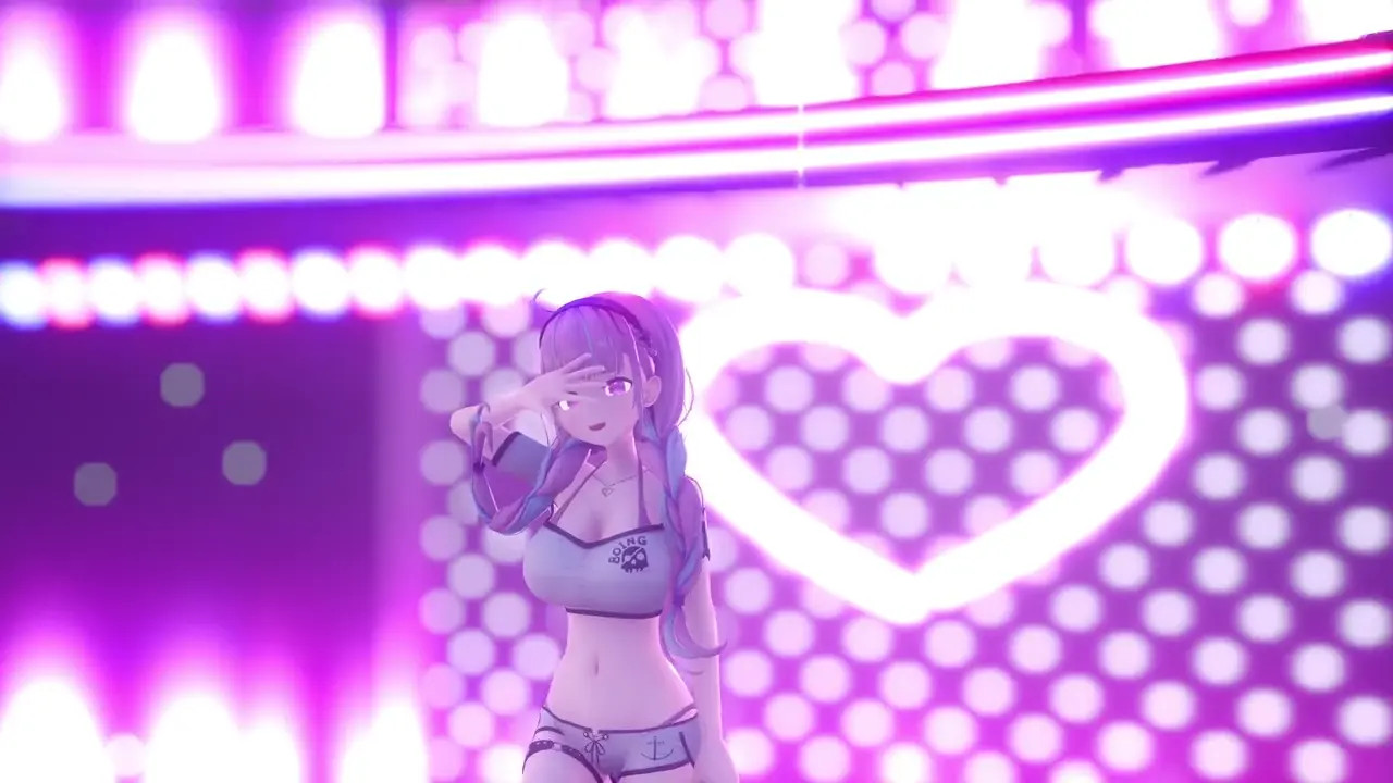 SEXDance Dance that gradually becomes more aroused. Aqua ver. [ブラン]