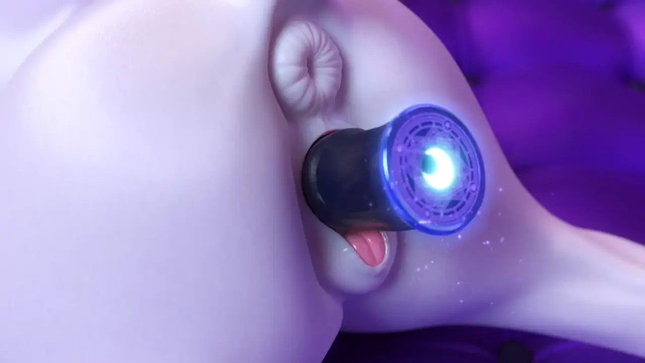 Clopician - Radiant Star Dildo Masturbation [Close Up]