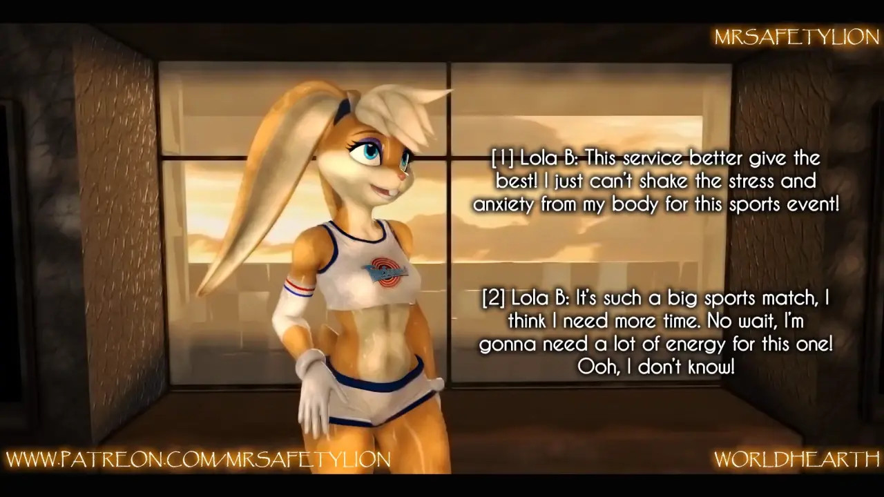 Lola Bunny gets impregnated in a Club