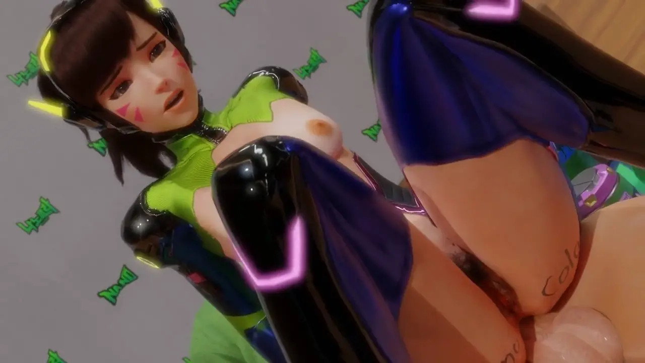 D.VA IDOL POOPER POUNDED
