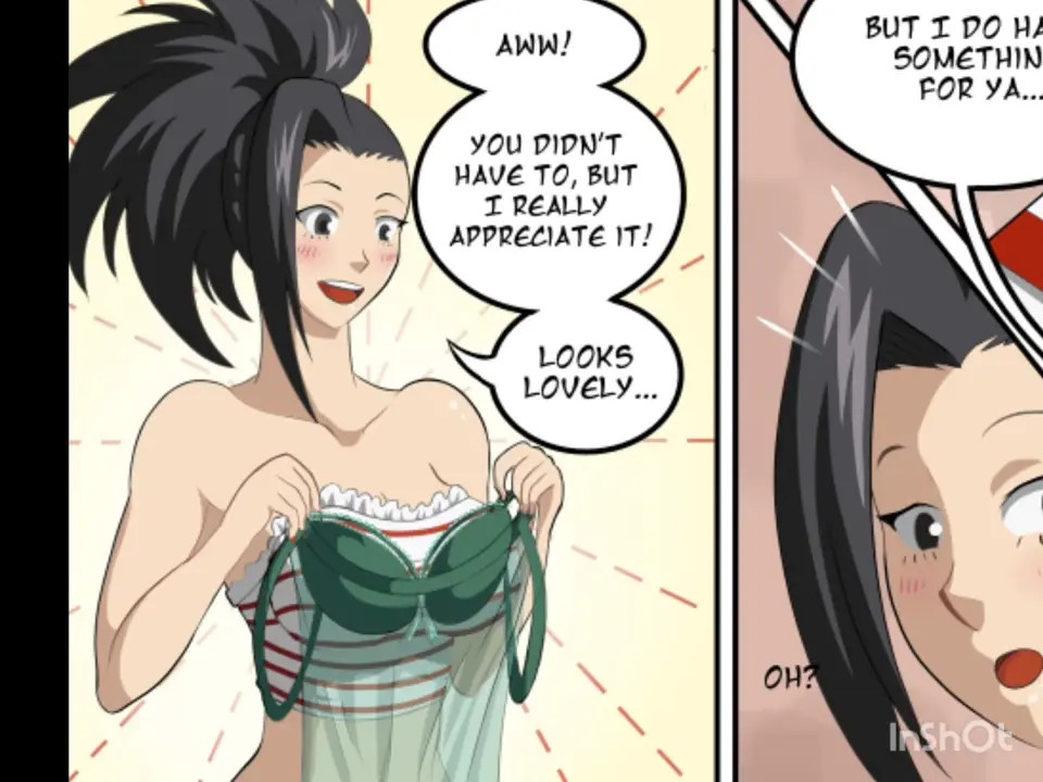 Momo's Special "Gift" By her Date! Commission Comic Dub-Over