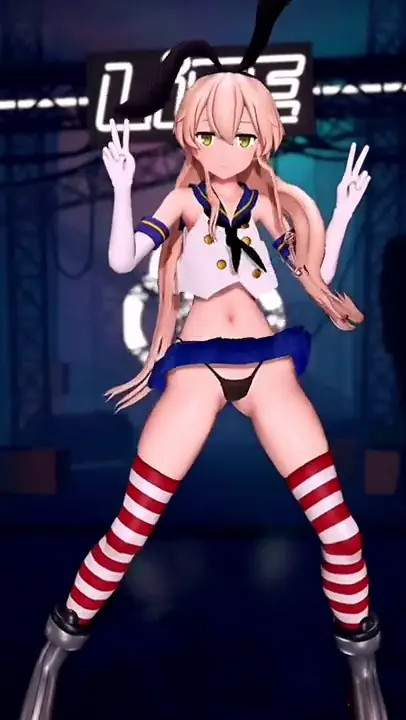 Shimakaze - Ghost Dance [MMD R15]