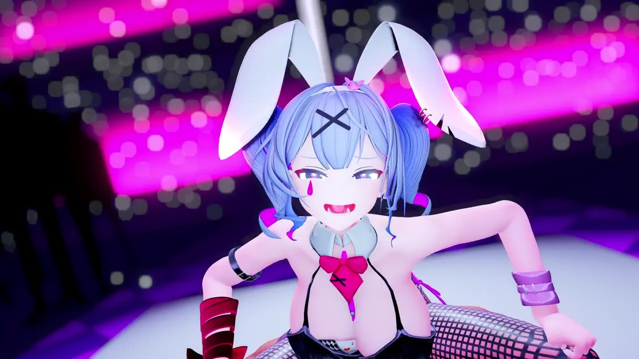 HMV Rabbit Miku SEX show 4K
