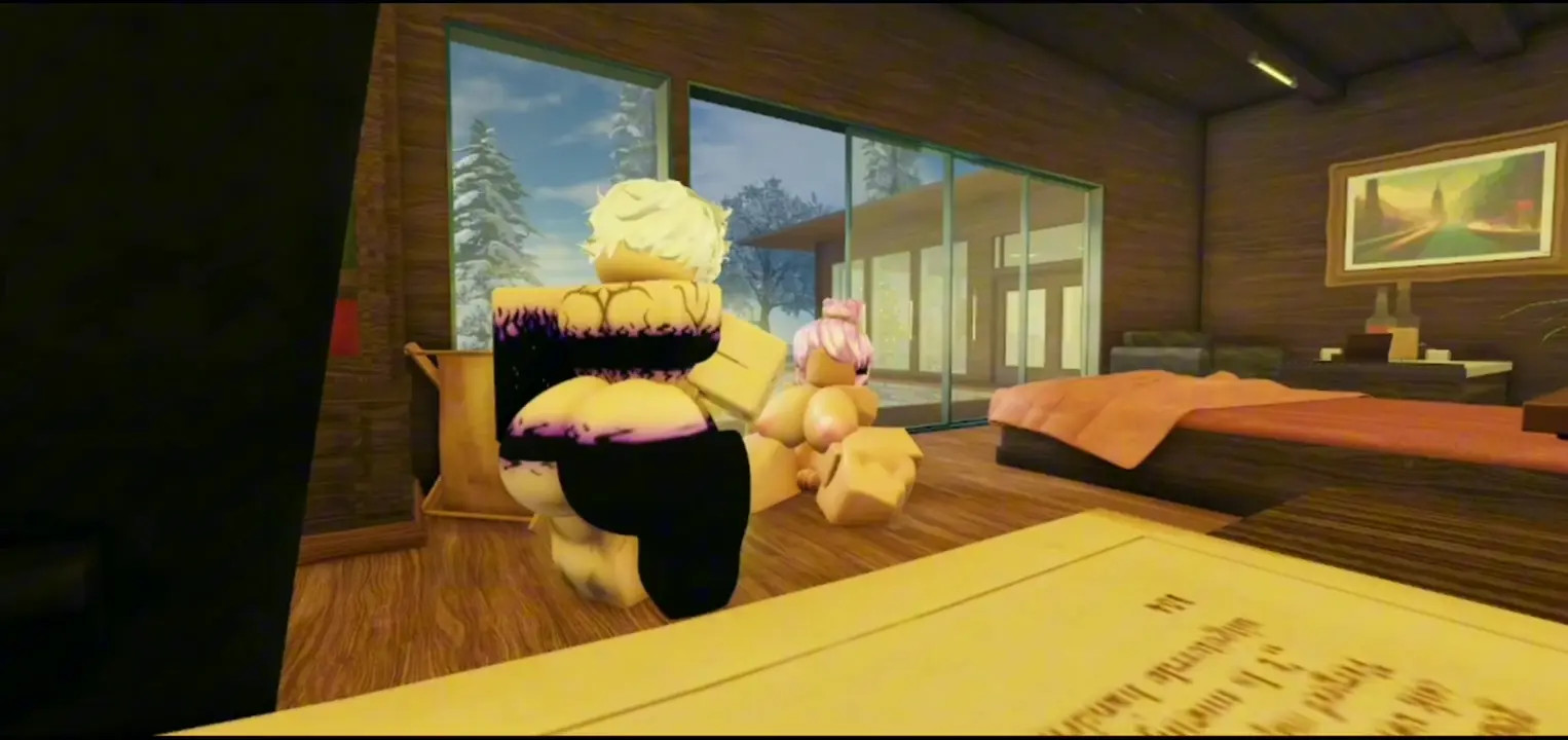Fucking an intruder who entered my winter house and I taught her a lesson