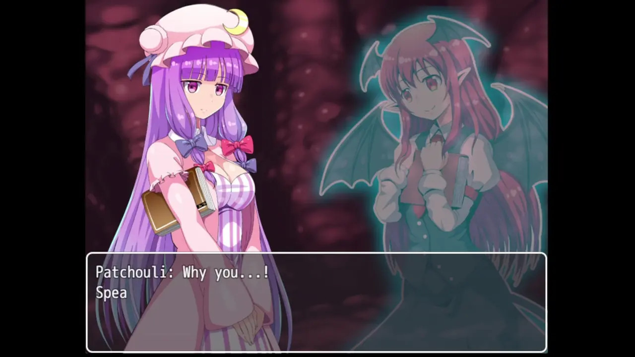 Touhou - Game where Patchouli gets raped