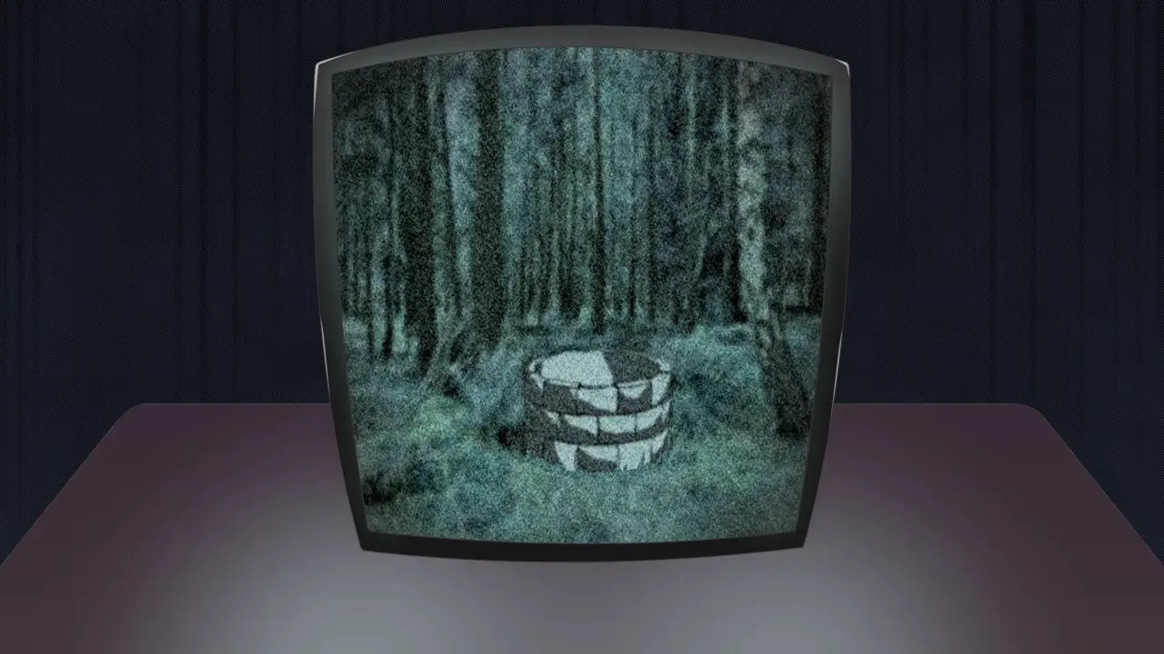 A Female Ghost Appeared From The TV, But She Had A Lewd Body [Ijigen-Kichi]