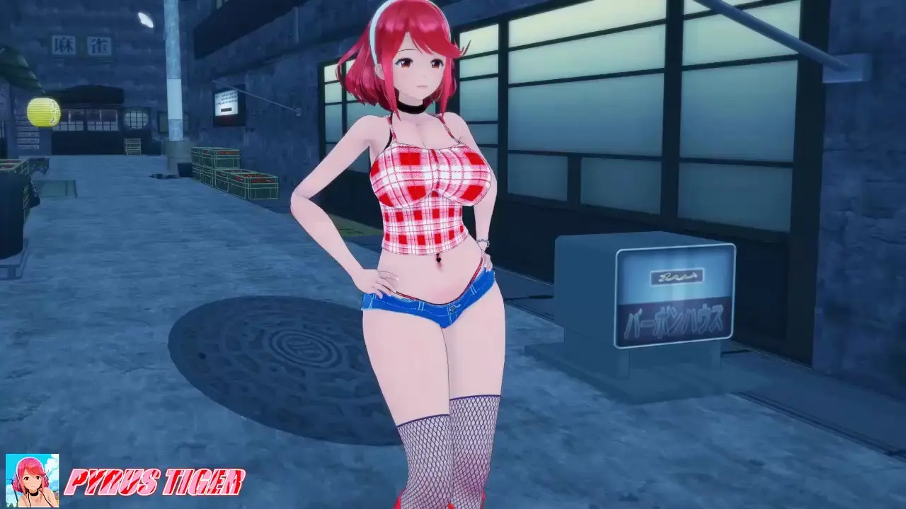 Pyra Striptease in the Alley(Dance Only)
