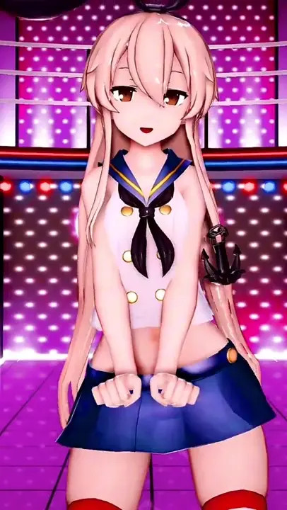 Shimakaze - Do it [MMD R18]