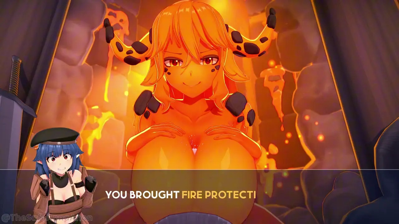 Magma Slime Skills - Anna Anon [4k 60fps Sound]