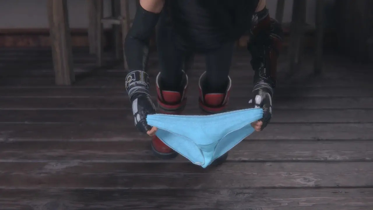 Tifa Shows you her Panties『Lvl3toaster』