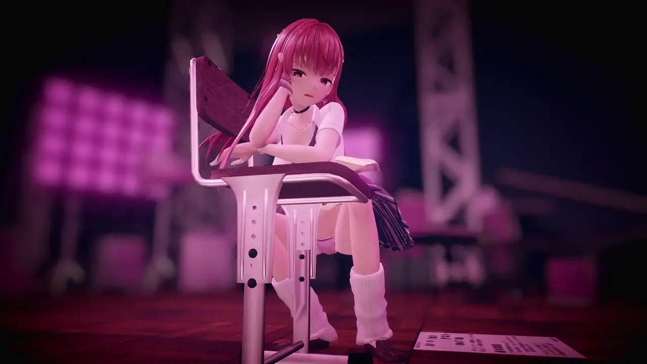 [4kmmd]Vtuber Rollin normal ver[Uncensored]