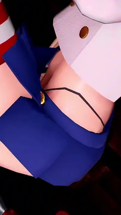 Shimakaze & Amatsukaze - Miniskirt [MMD R18]