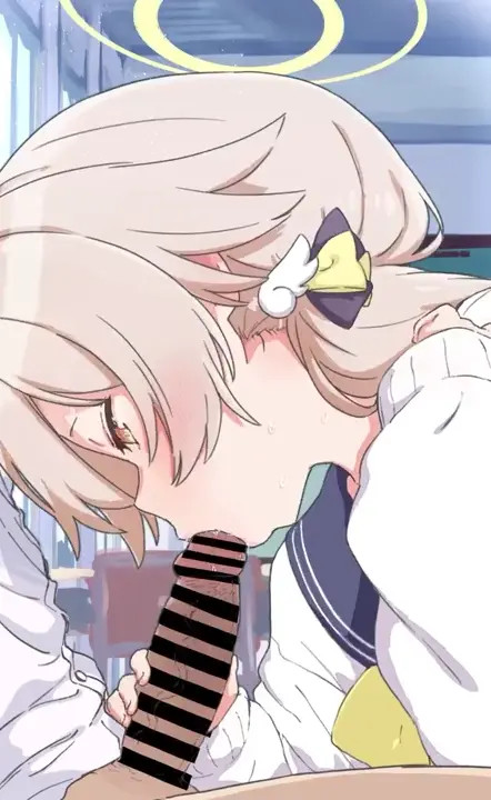 Hifumi Ajiya's blowjob