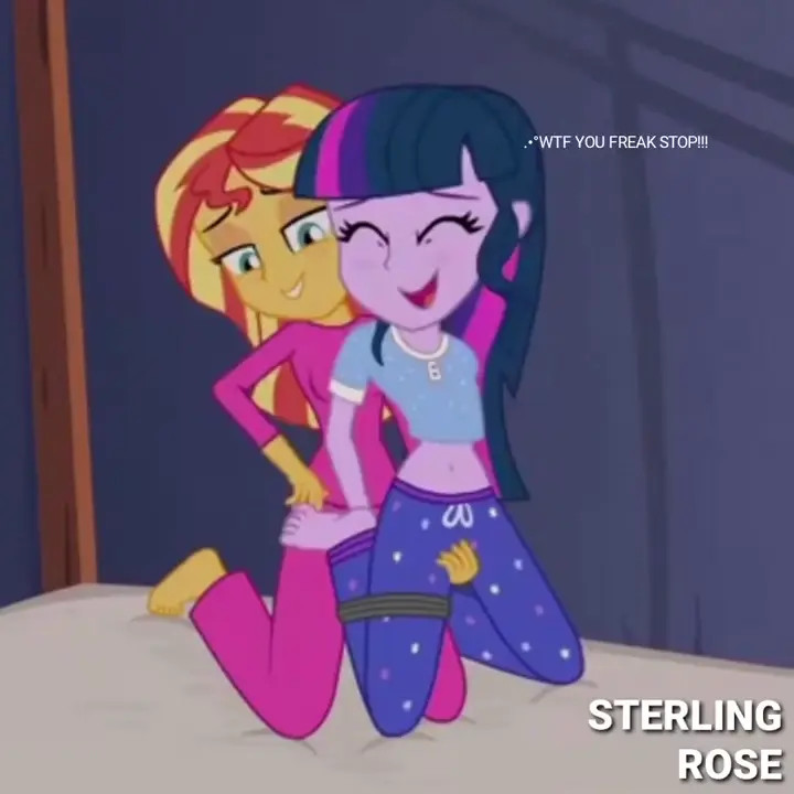 Mistress Sunset Shimmer makes Twilight Sparkles her slave!