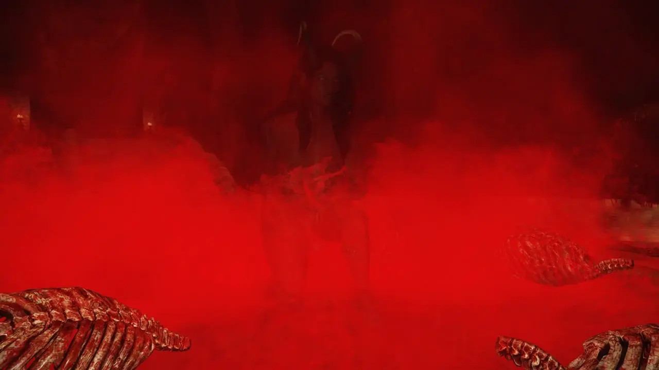 Vampire summons Futanari demon - Intro