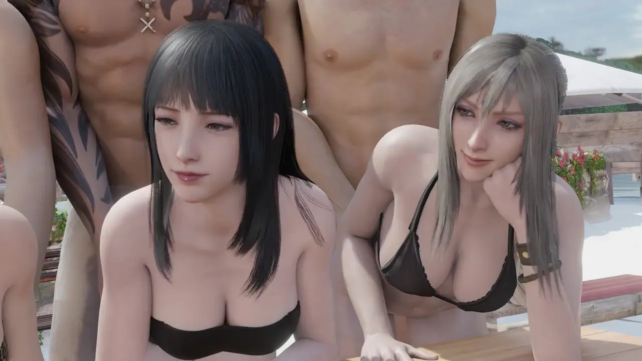 Beach Party Group 1 (Angle 3)