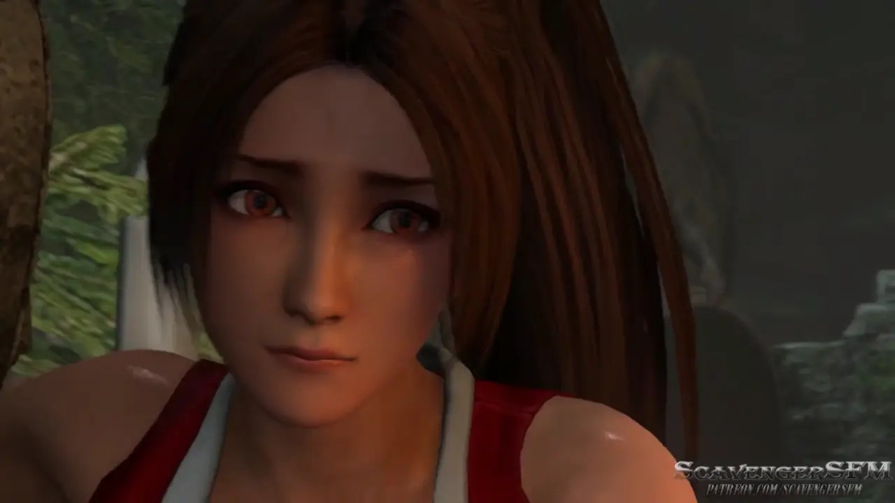 Mai Shiranui fucked by a huge cock. [Extended by me]