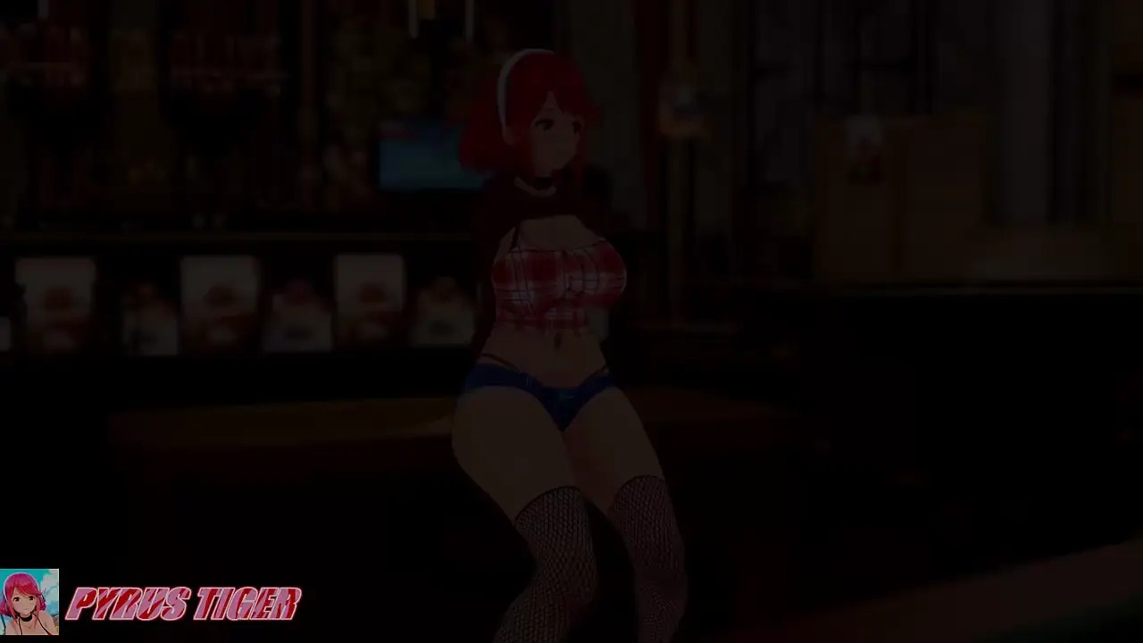 [MMD||Koikatsu] Pyra(Xenoblade) || Striptease in the Alley