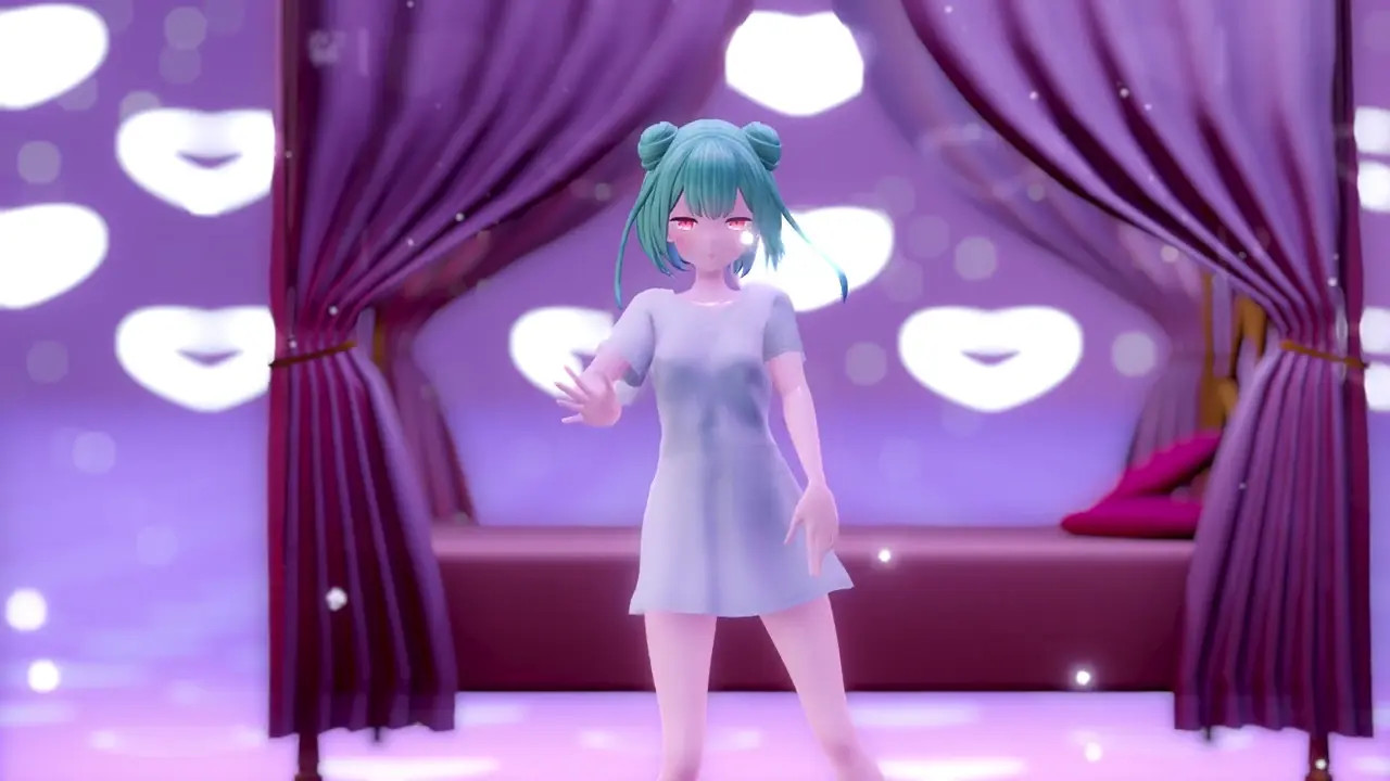 SEXDance Loungewear Rushia ver. 2 (No Clothes, Cat Ears & Tail) [ブラン]
