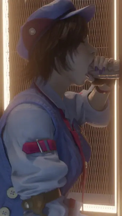 Asuka blowjob hole sound