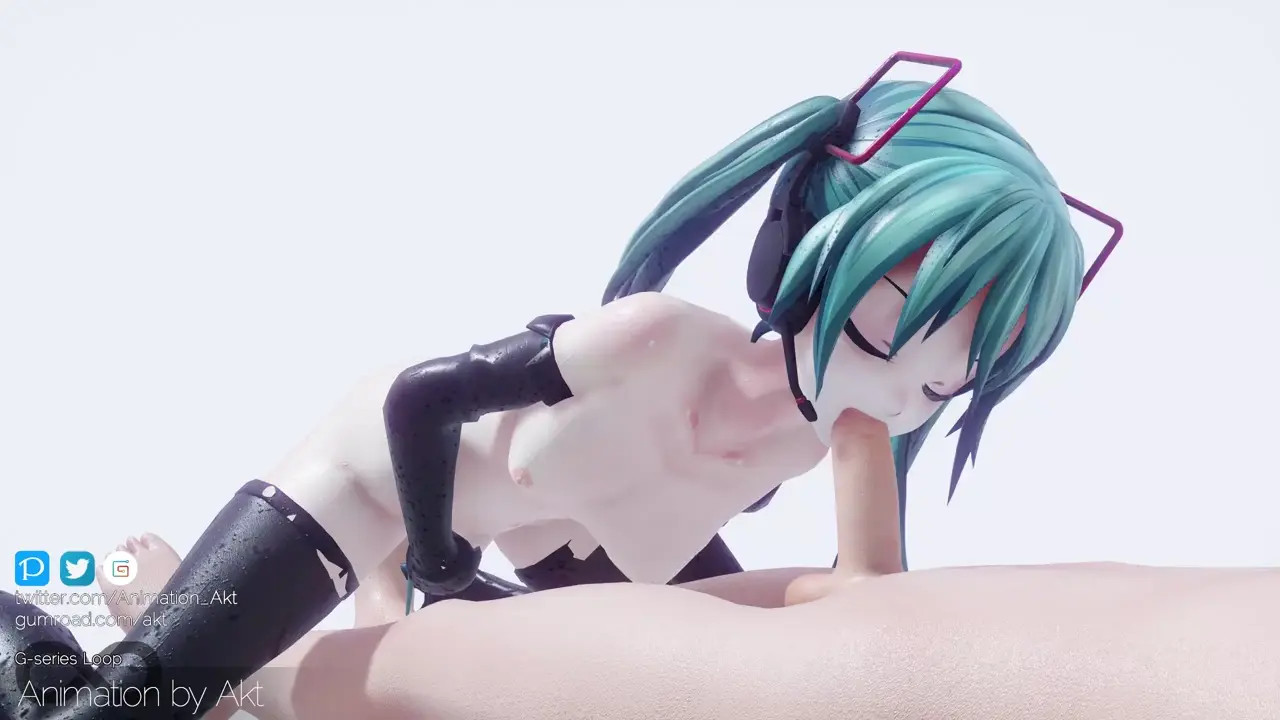 Akt Hatsune Miku Blowjob