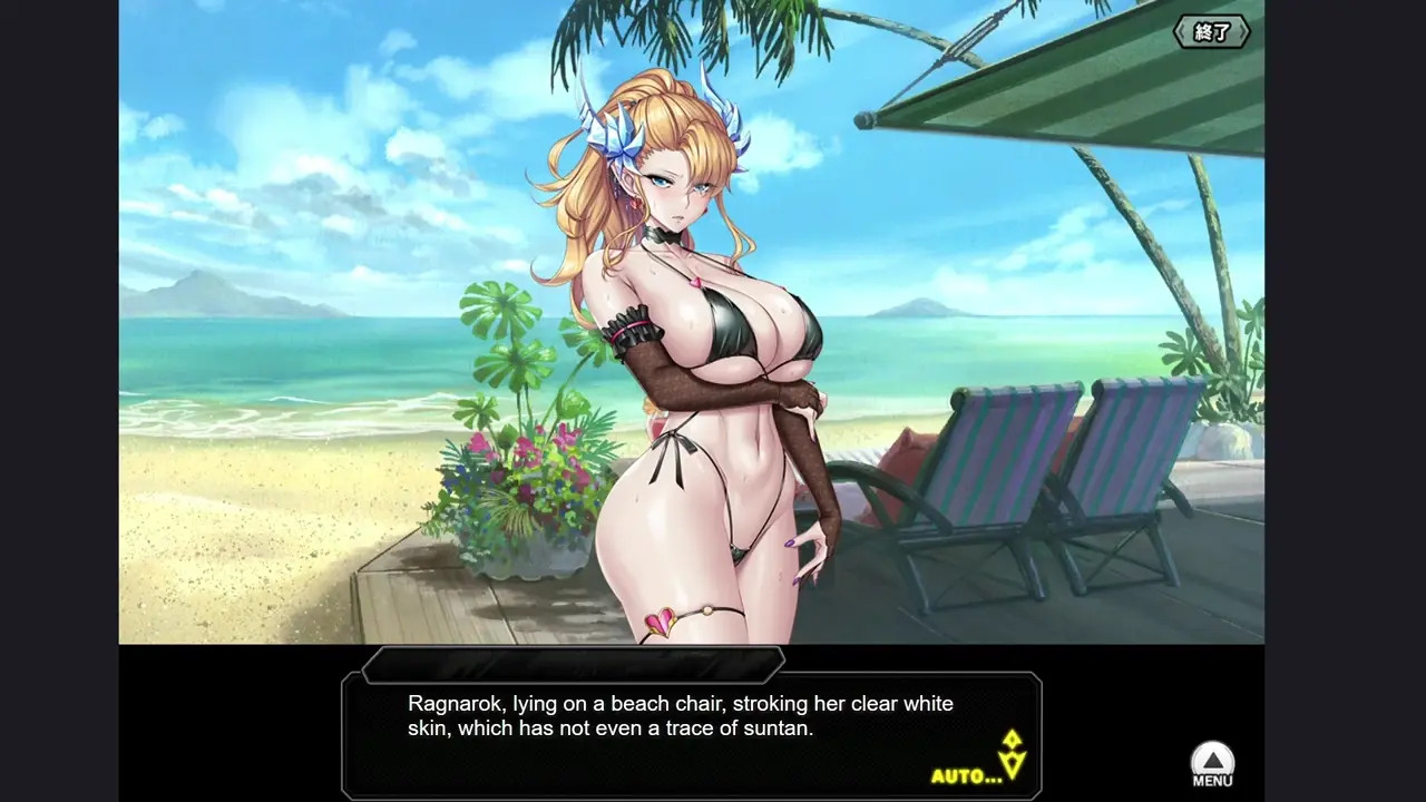 [Swimsuit] Ragnarok H-scene 01 (Taimanin RPGX ENG MTL)