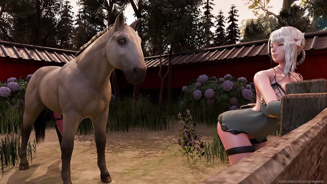 Kaine & Horse [Bonkge3D][4K]